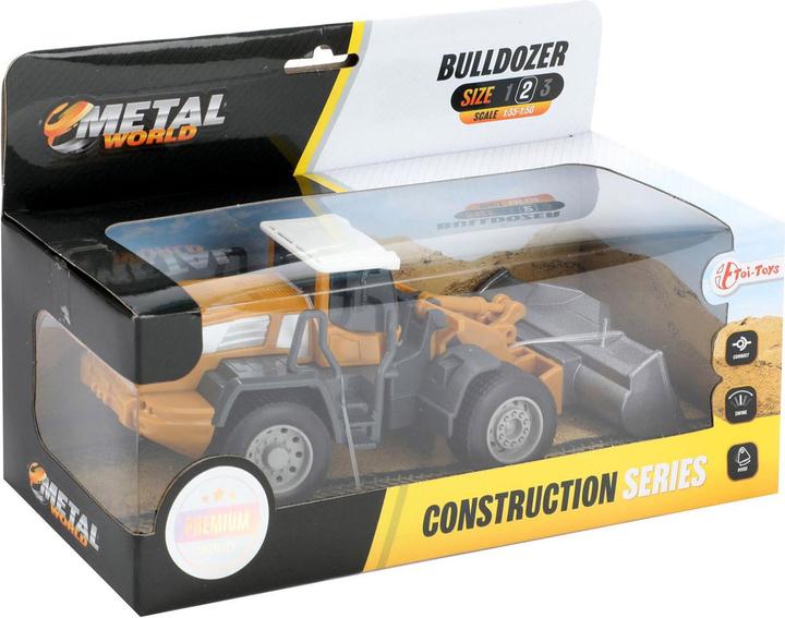Actual product image Toi-Toys METALL construction vehicle wheel loader 1:55