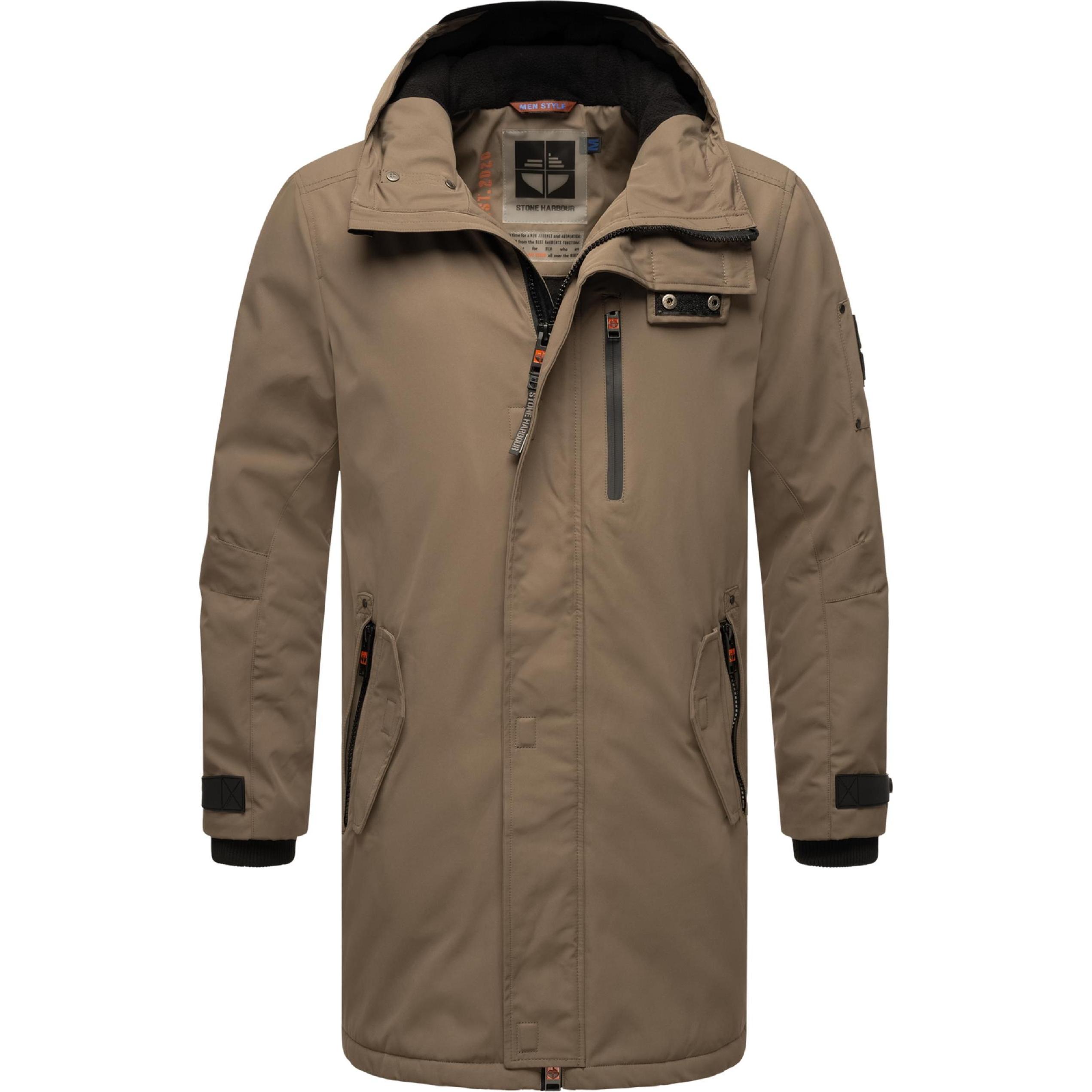 Stone Harbour, Herren, Jacke, Lanzoo (XXL), Braun, XXL