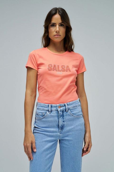 Produktbild Salsa Jeans T-Shirt Institutional Beaded (S)