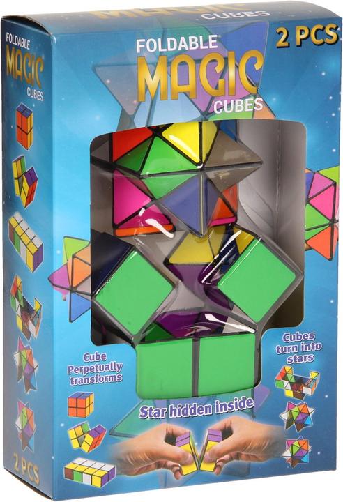 Johntoy Magische Kubus Opvouwbaar (5 x 5)
