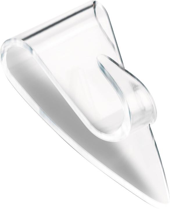 Actual product image tesa Powerstrips Transparent Decorative Hooks SMALL