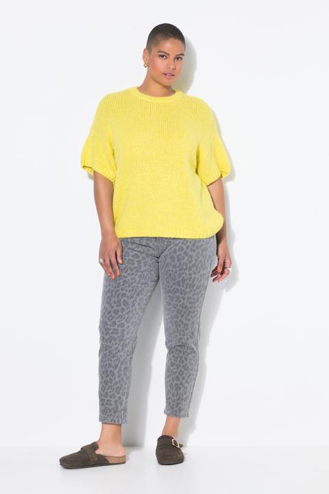 Image du produit Studio Untold Pull oversize, manches courtes, maille fantaisie (54)