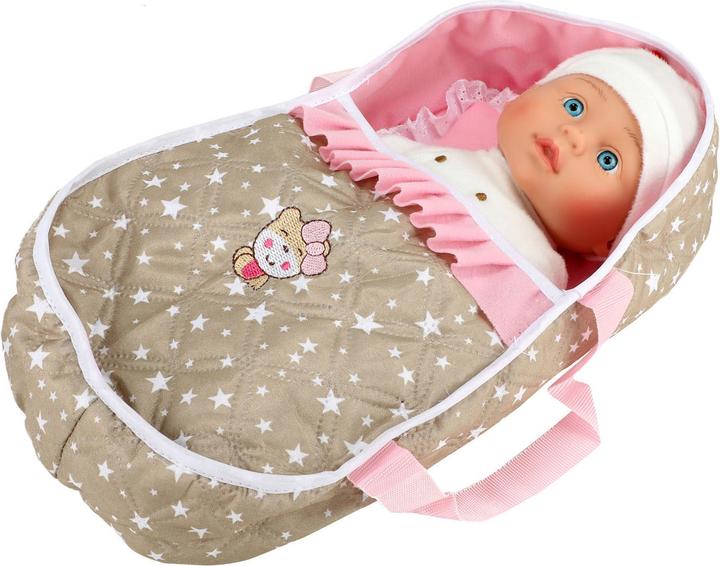 Produktbild Toi-Toys Schöne Babypuppe mit Tragetasche