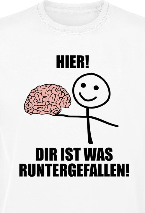 Produktbild Gaming-Sprüche Hier! Dir ist was runtergefallen! (5XL)