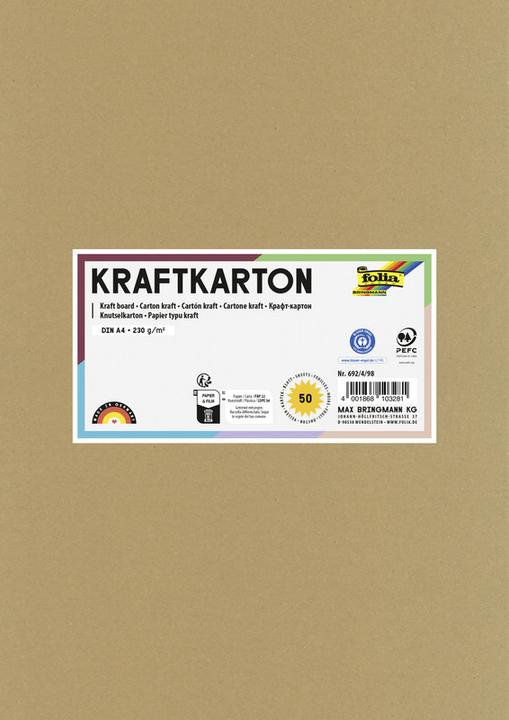 Produktbild Folia Kraftkarton (230 g/m², 1 x)