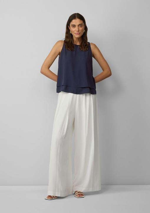 Immagine prodotto S.Oliver Bluse Doppellagiges Top aus Crêpe (36)