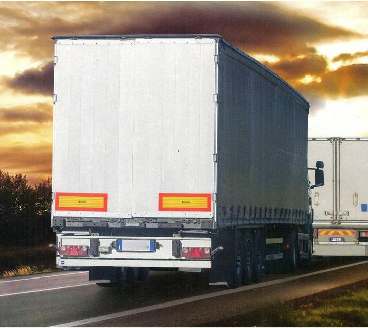 Actual product image IWH ECE 70 097607 Warning strips orange (fluorescent), yellow (reflective) 1 S