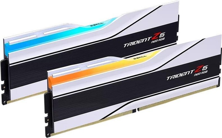 Productafbeelding G.Skill 6000MHz 64 GB (2 x 32 GB) Trident Z5 NEO RGB voor AMD EXPO (2 x 32GB, 6000 MHz, DDR5 RAM, DIMM 288 pin)