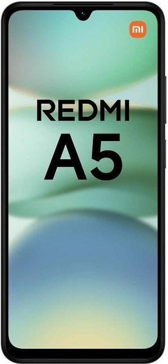 Actual product image Xiaomi Redmi A5 4G (128 GB, Midnight Black, 6.88", Dual SIM, 4G)