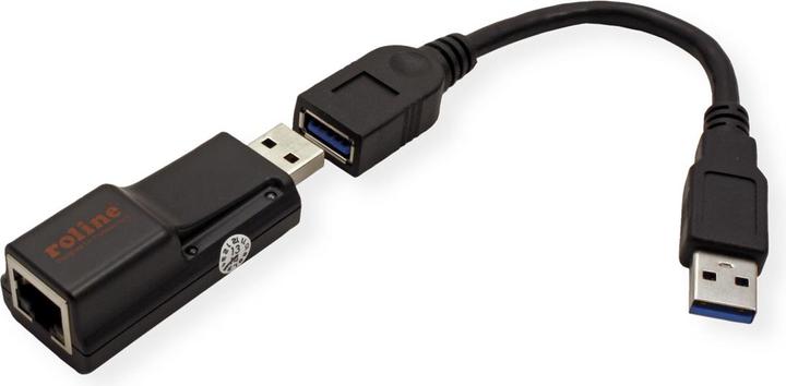 Image du produit Roline USB 3.0 à (USB, RJ45 (1x))