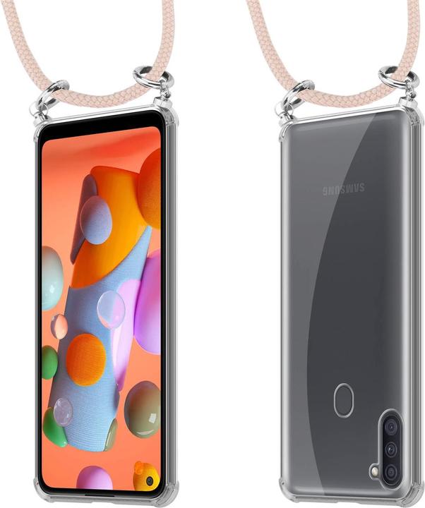 Produktbild Cadorabo TPU Handy Kette SILBER Cover