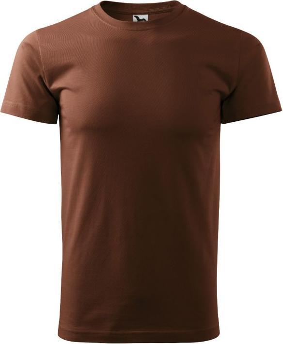 Actual product image Malfini Basic M T-shirt MLI-12938 chocolate (3XL)