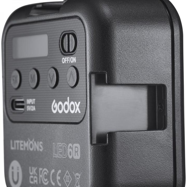 Actual product image Godox LED6R (Video light)