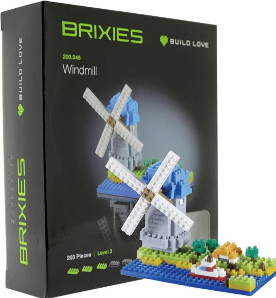 Actual product image Brixies Windmill