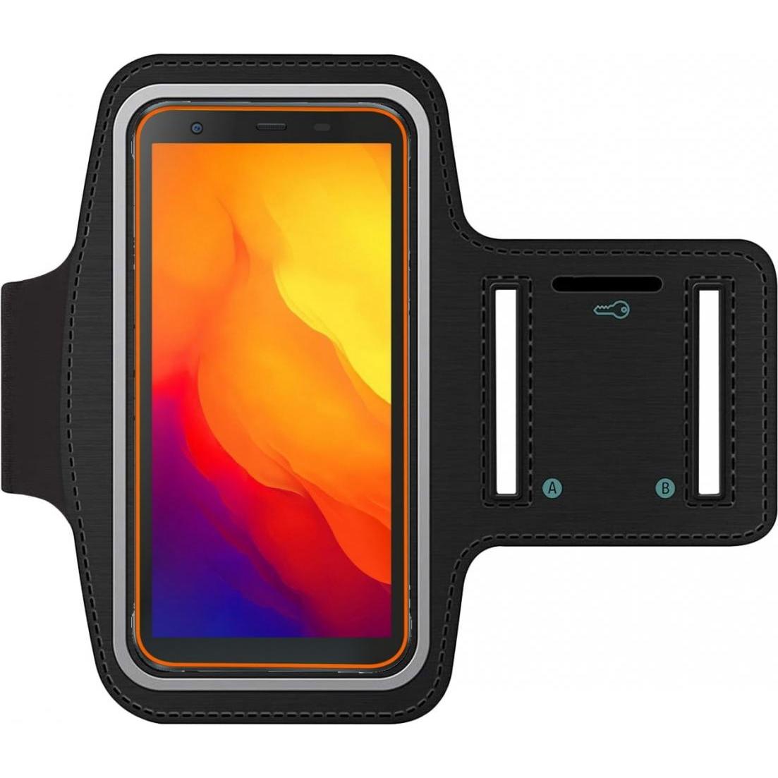 SmartFitness Blackview BV6300 Pro Handy Sport Armband, Smartphone Sportarmband, Schwarz