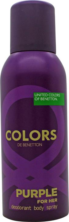 Benetton United Colors Of United Dreams Colors Purple Deodorant Spray For Her 150ml (Spray, 150 ml)