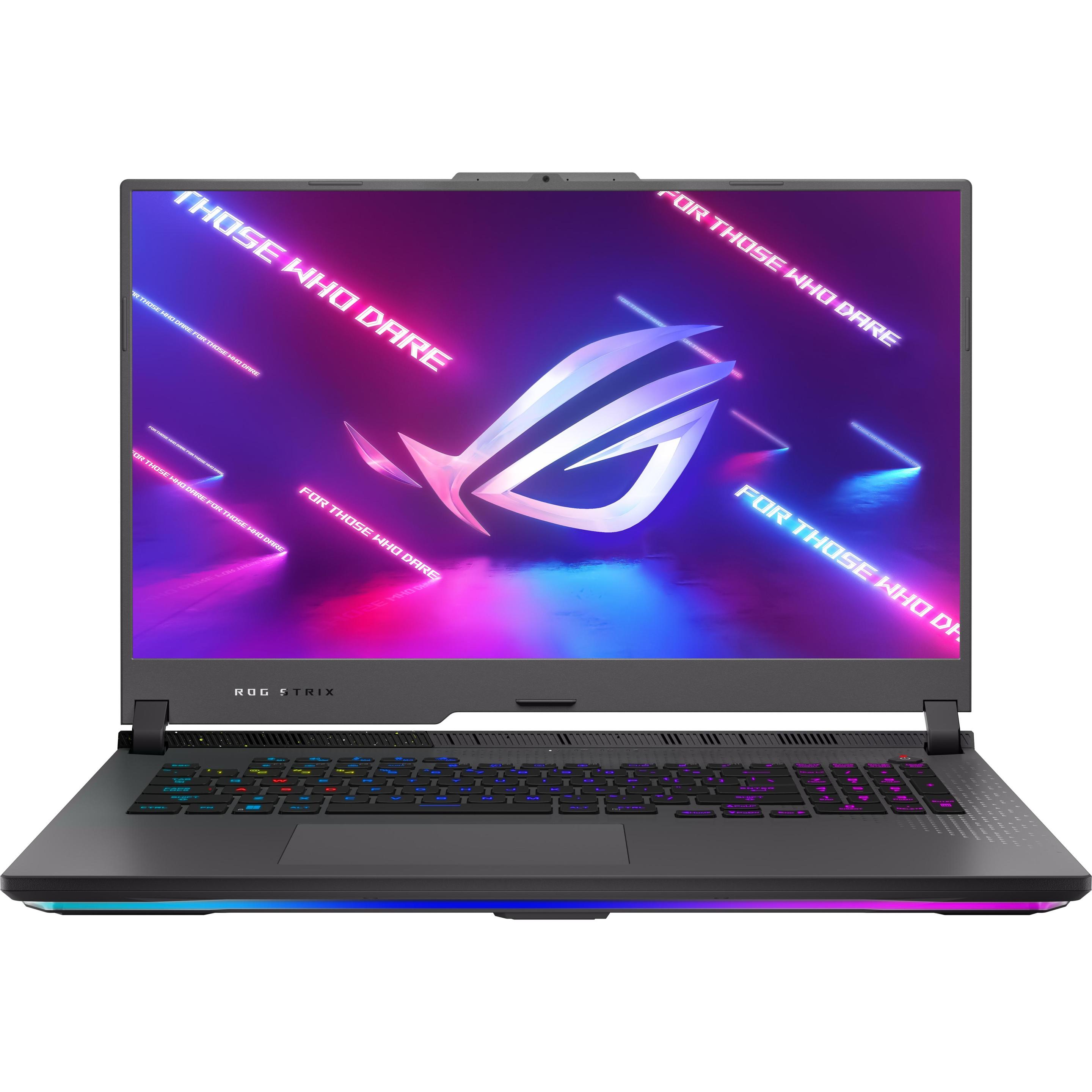 ASUS ROG Strix G17 RTX 4060 (17.30", 1099.51 GB, 16.78 GB, DE, AMD Ryzen 9 7940HX), Notebook, Grau
