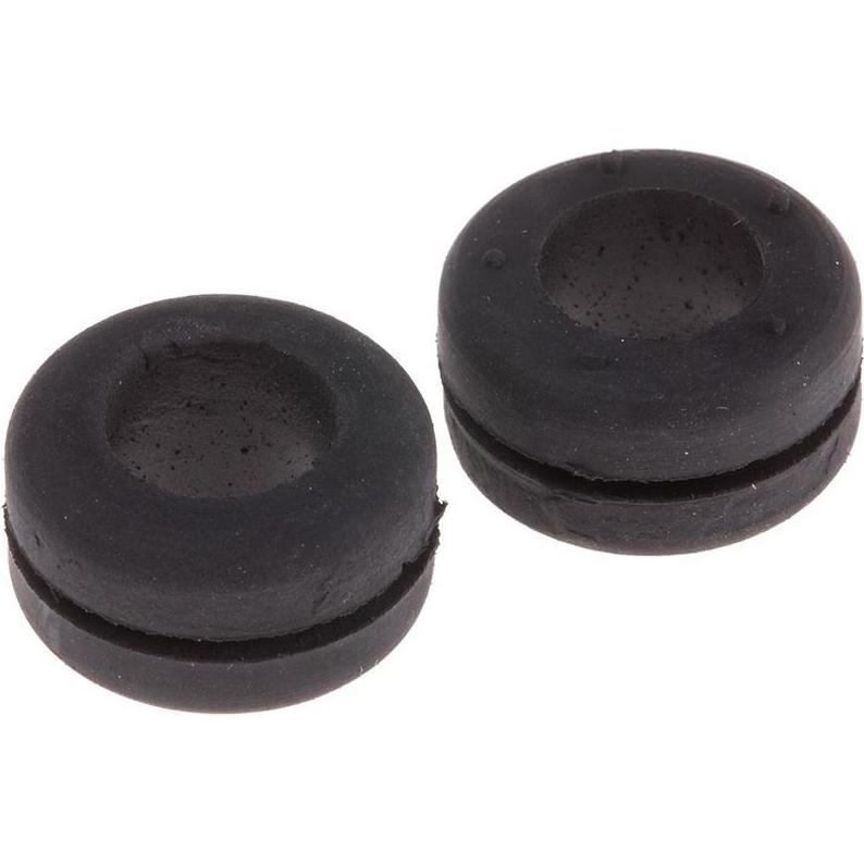 RS PRO Kabeltülle bis Ø 8mm Loch ø 11mm Polychloropren Schwarz (1366064)