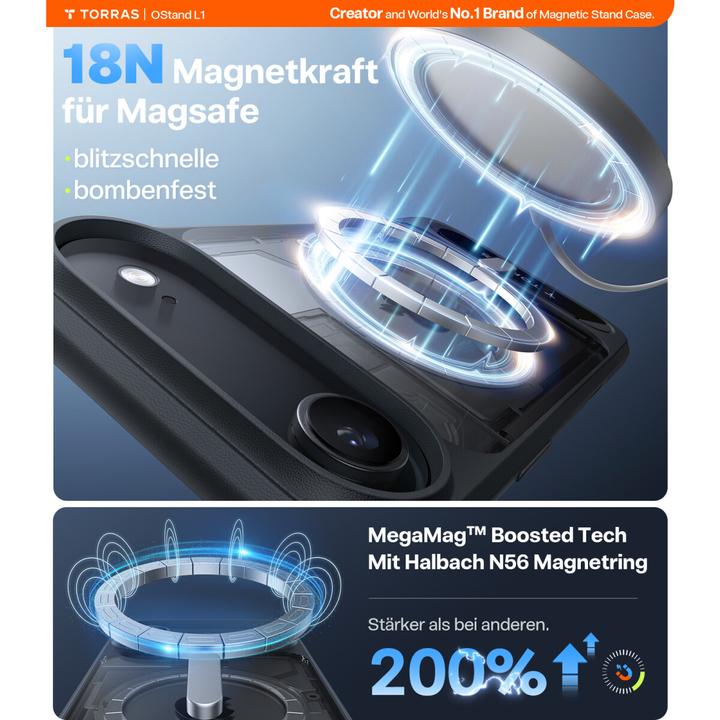 Actual product image Torras Pstand Series (Apple iPhone 17 Pro)