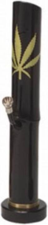 Immagine prodotto Kulu Bamboo Bong mit Hanfblatt