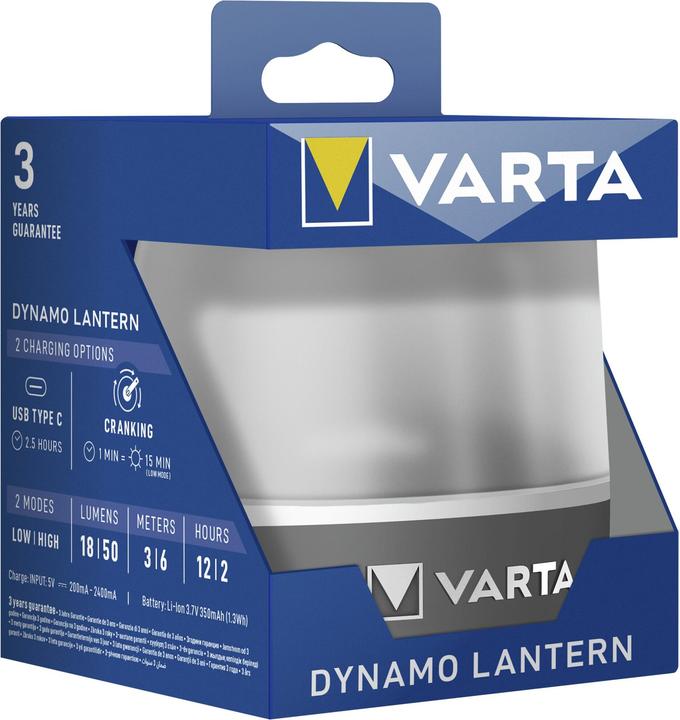 Productafbeelding Varta Dynamolantaarn (50 lm)