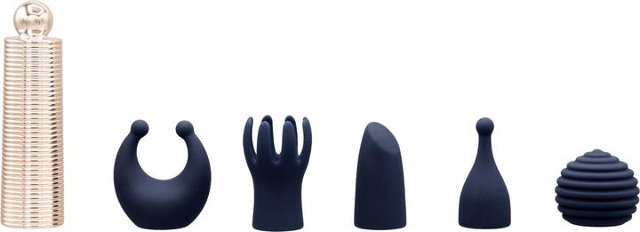 Pillow Talk Secrets Choices 6-delige Mini Massager Set marineblauw/roze goud
