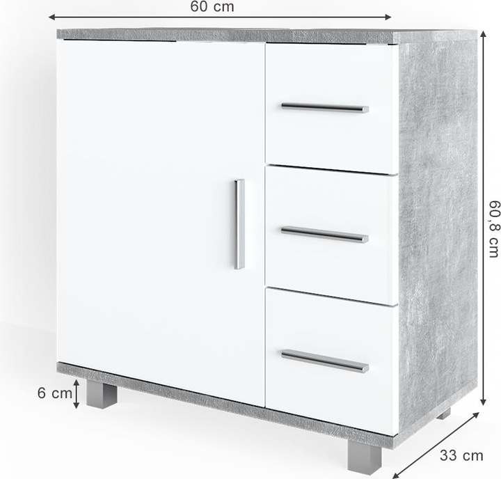 Produktbild Vicco Ilias (60 x 33 x 61 cm)