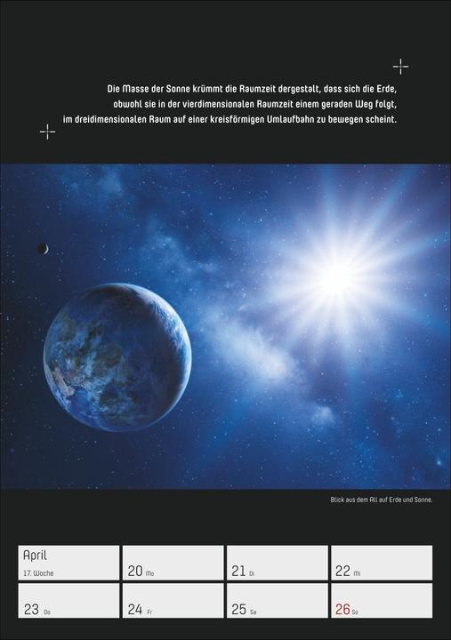 Actual product image Harenberg Stephen Hawking - Universum Wochenplaner 2026 - 53 faszinierende Bilder und Zitate