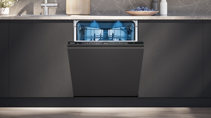 Produktbild Siemens iQ500, Vollintegrierter Geschirrspüler, 60 cm, SN65EX07CE