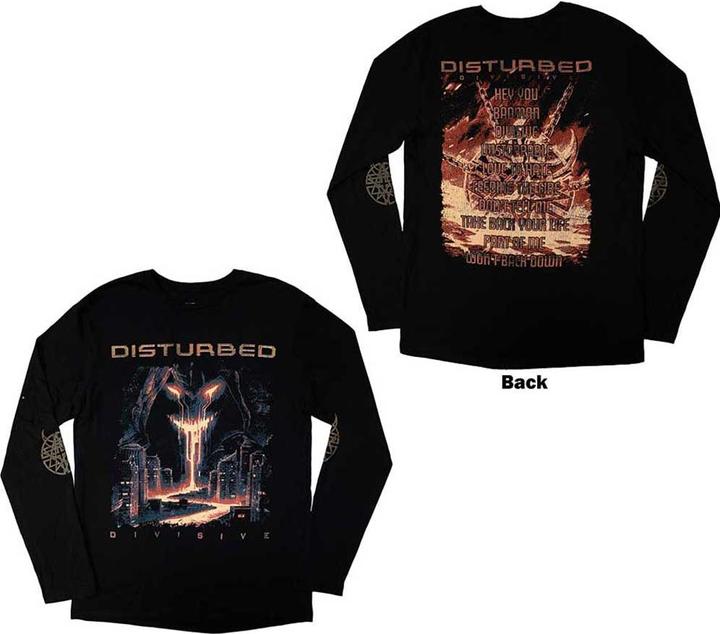 Disturbed European Tour 23 Divisive (Longsleeve) (S)