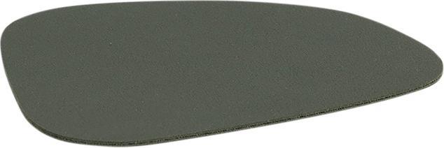 Actual product image Zeller Present Glasuntersetzer-Set Kunstleder 2-farbig 4-teilig 10x12 cm (4x, Glass coaster)