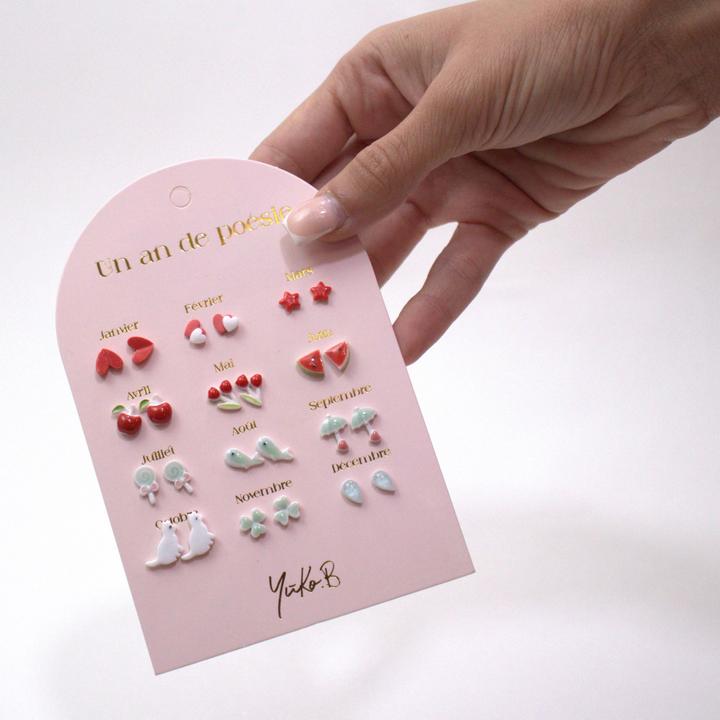 Immagine prodotto Yuko.B Un an de Poésie (Acciaio inossidabile, Ceramica)