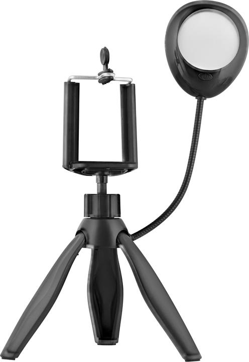 Produktbild T'nB Influence mini Tripod mit LED 7500k,20cm hoch, 3 modis, 360°