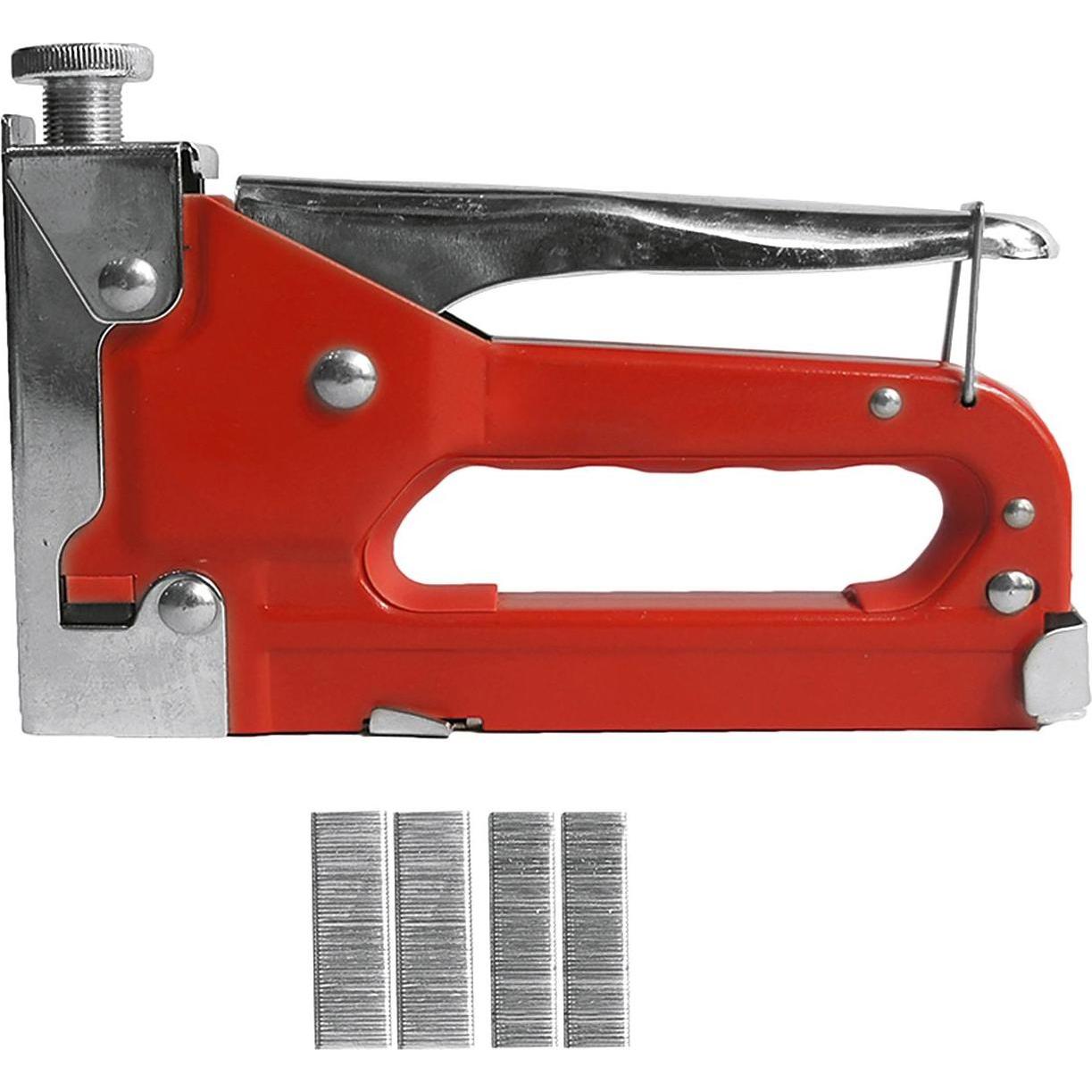 6x Easy Work, Tacker + Nagelpistole, Metall-Schnellnagler