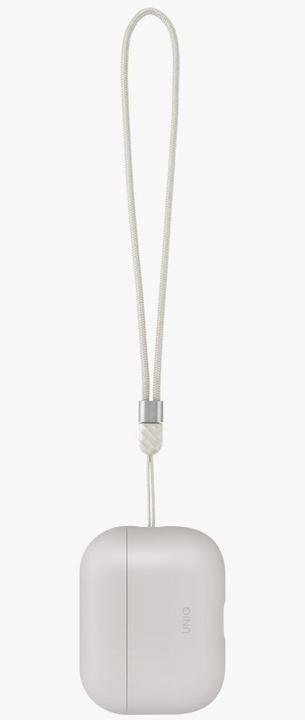 Actual product image Uniq Case Lino for AirPods Pro 3 gen Silicone beige (Headphone sleeve)