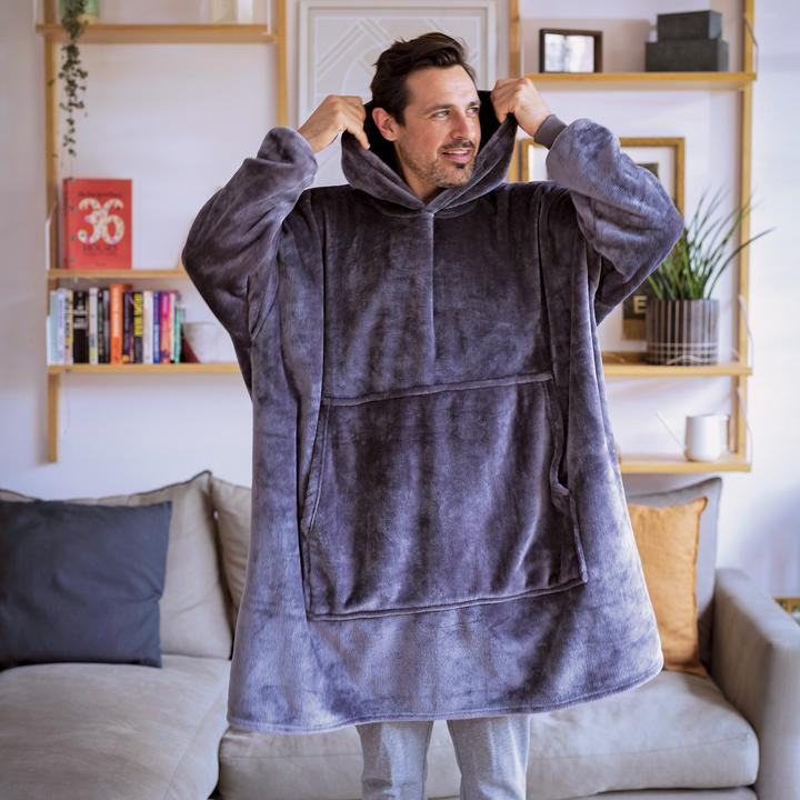 Produktbild Heat Holders Oversized Hoodie Decke | Plüsch Blanket, Pullover Decke Fleece (One Size)