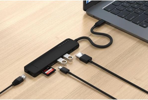 Produktbild Satechi Slim 7 (USB-C, 7 Ports)