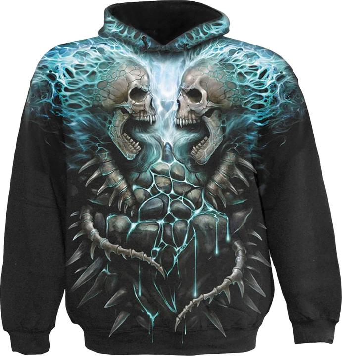 Produktbild Spiral Flaming Spine Kapuzenpullover (L)