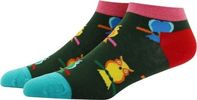 Produktbild Musthaves Knöchelsocken Grösse 36 - 43 cm - Eule (Einzelpack, 36 - 43)