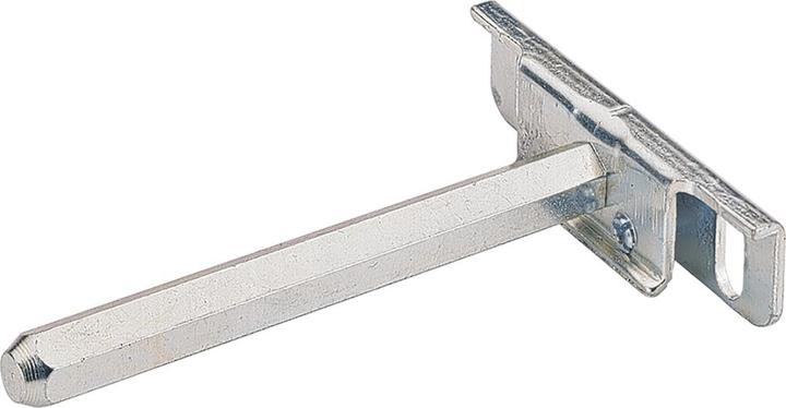 Immagine prodotto Hettich Supporto per ripiano in acciaio al titanio zincato con montaggio a scomparsa (1 pz.)