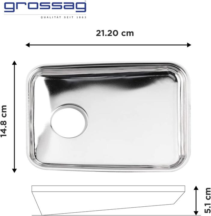 Produktbild Grossag Fleischwolf für KitchenAid, KFW 500, Edelstahl