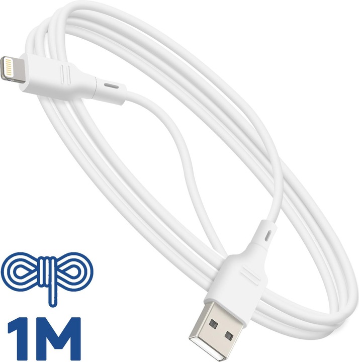 Produktbild USB / Lightning Lade- und Datenübertragungskabel (1 m, USB 3.2 Gen 1)