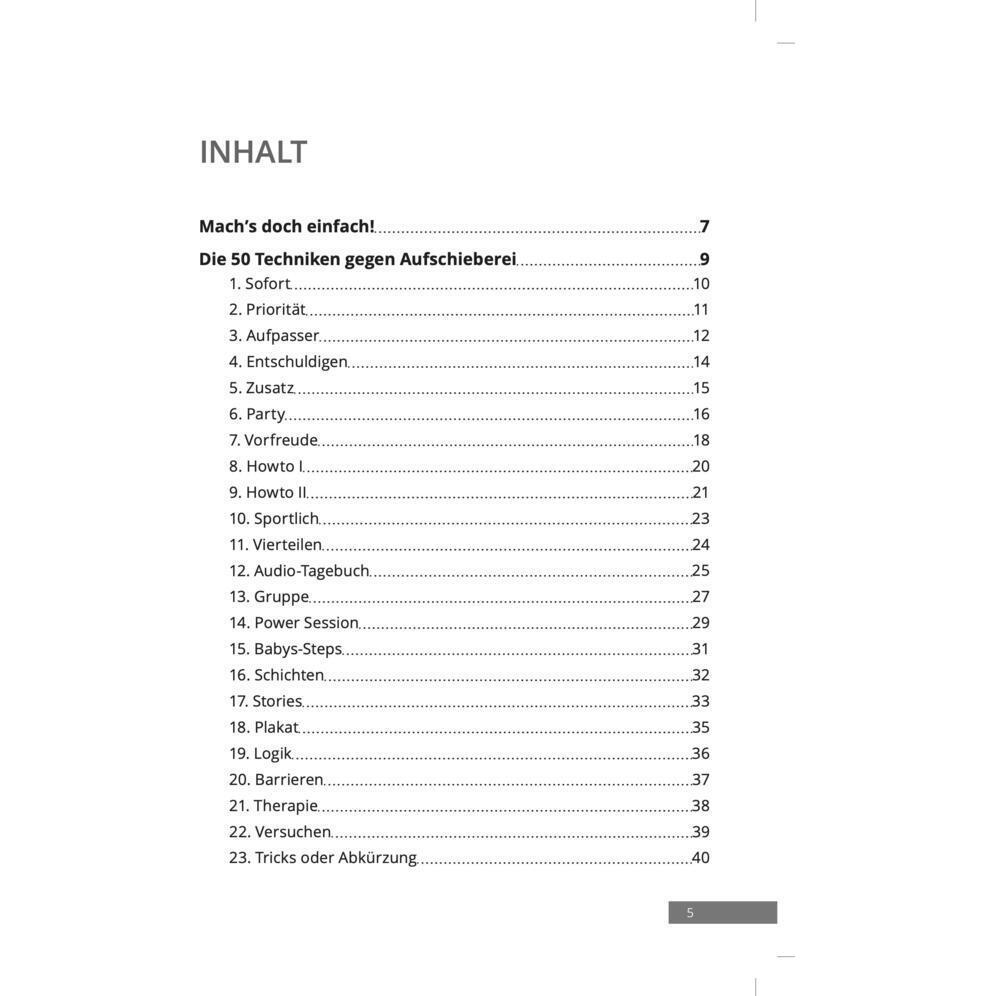 Thumbnail - Gerlach:Mach's! - 50 Techniken gegen Au, Ratgeber von Studeo