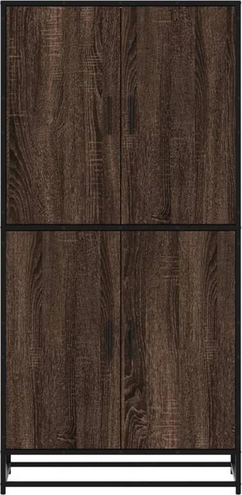 Image du produit vidaXL Highboard Commode Commode buffet Armoire haute imitation chêne (68 x 35 x 139 cm)