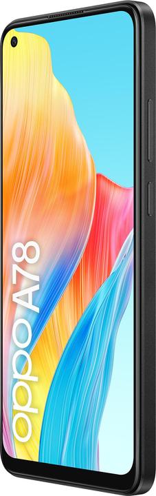 Produktbild OPPO A78 (128 GB, Mist Black, 6.56", Dual SIM + SD, 4G)