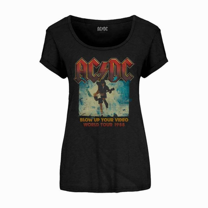 Immagine prodotto AC/DC Blow Up Your Video Maglietta Donna (L)