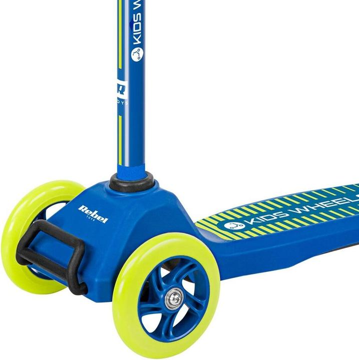 Actual product image Rebel Three-wheel scooter KIDS WHEELS Yellow
