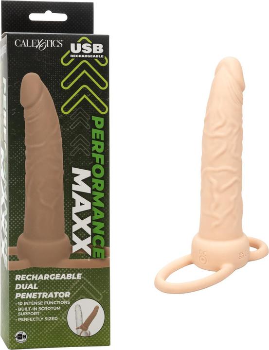 Image du produit CalExotics Performance Maxx™ Pénétrateur double recharge - Ivory