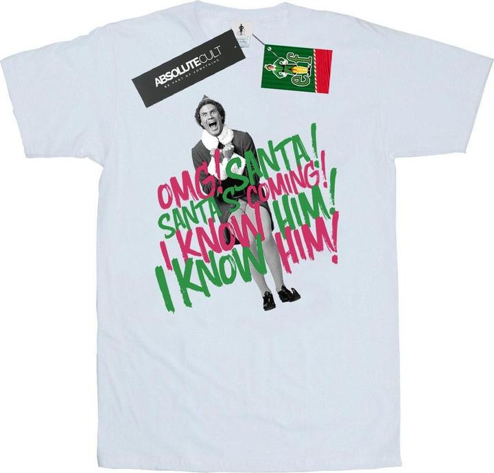 Produktbild Elf Santa's Coming TShirt (M)