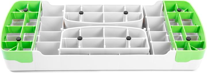 Image du produit Spokey Basic IV Dviejų pakopų aerobikos stepas, baltos ir žalios spalvos, 920946